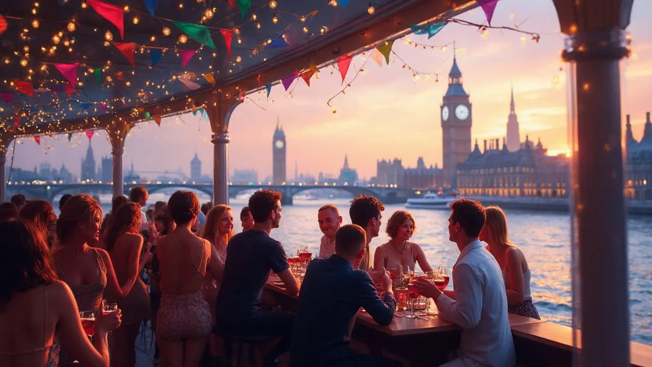 Types of Boat Parties in London