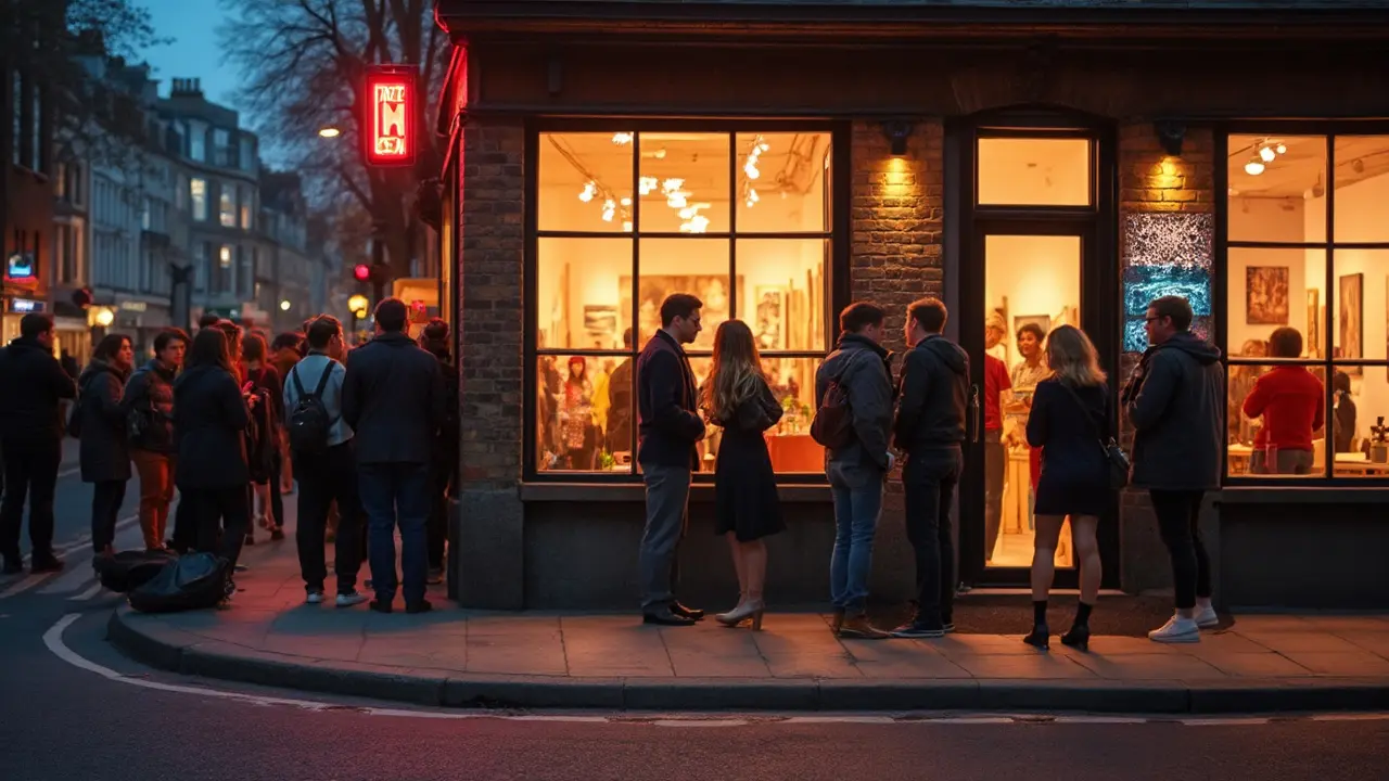 What Happens at a Gallery Opening?
