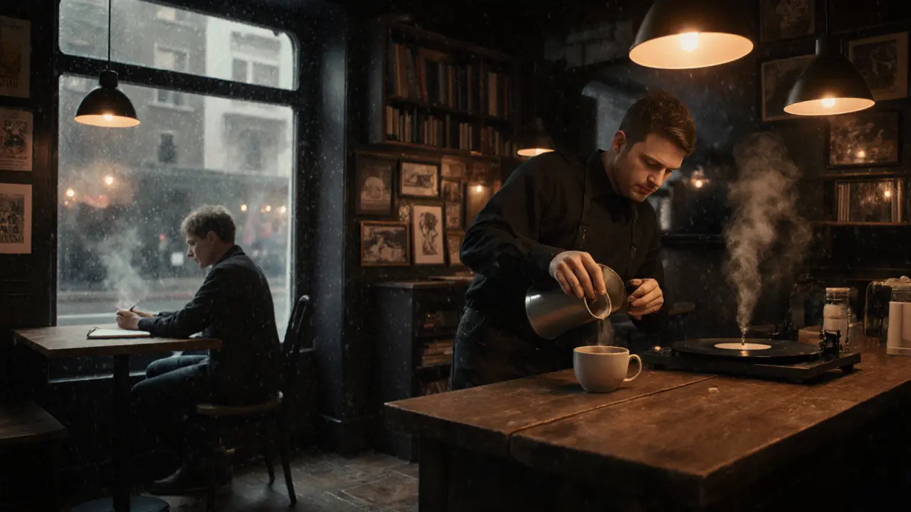 London Night Cafe - A Blend of Culture and Caffeine