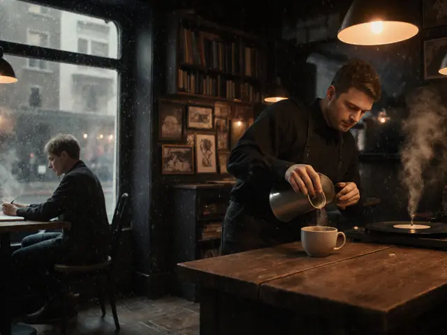 London Night Cafe - A Blend of Culture and Caffeine