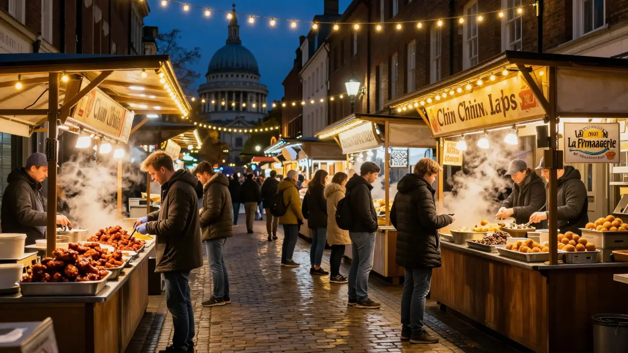 Best Foodie Spots in London at Night