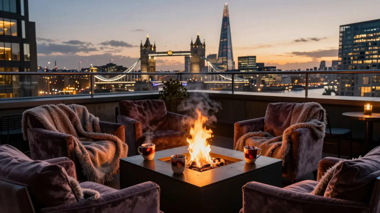 Rooftop Bars With Fire Pits - Stay Cozy Above the City